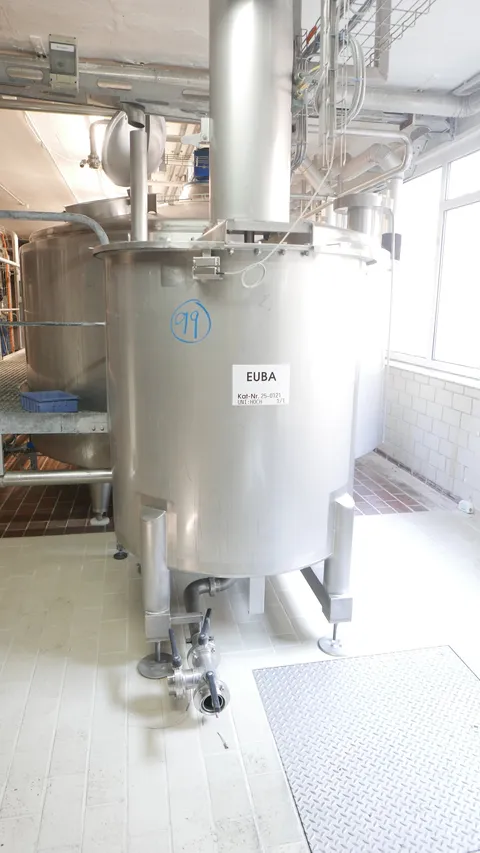 25-0121EUBA 1.100 Liter Turborührer/ Turbomischer aus V2A