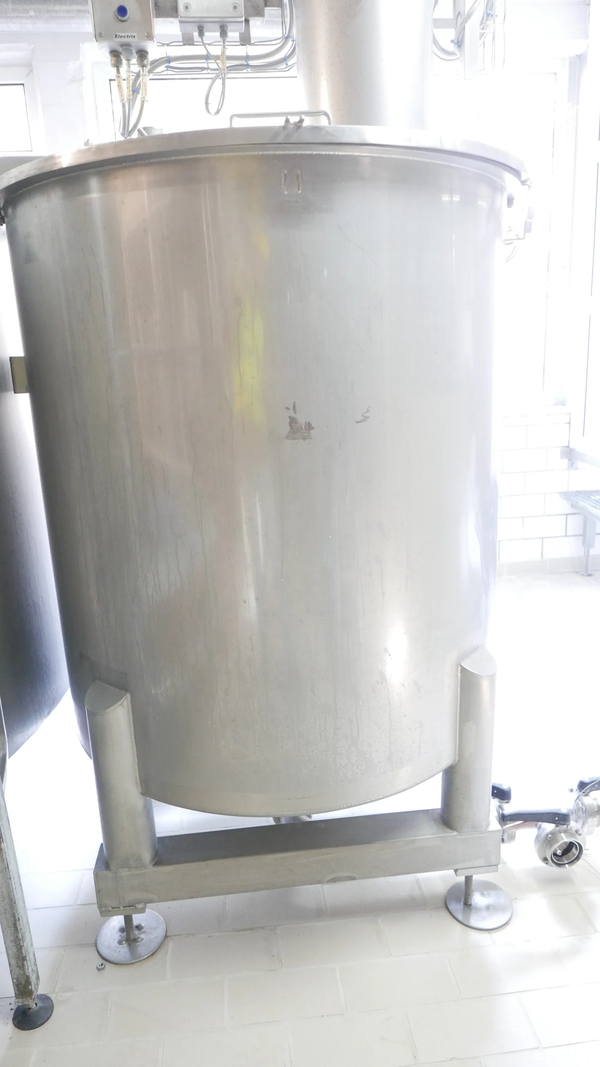 25-0121EUBA 1.100 Liter Turborührer/ Turbomischer aus V2A