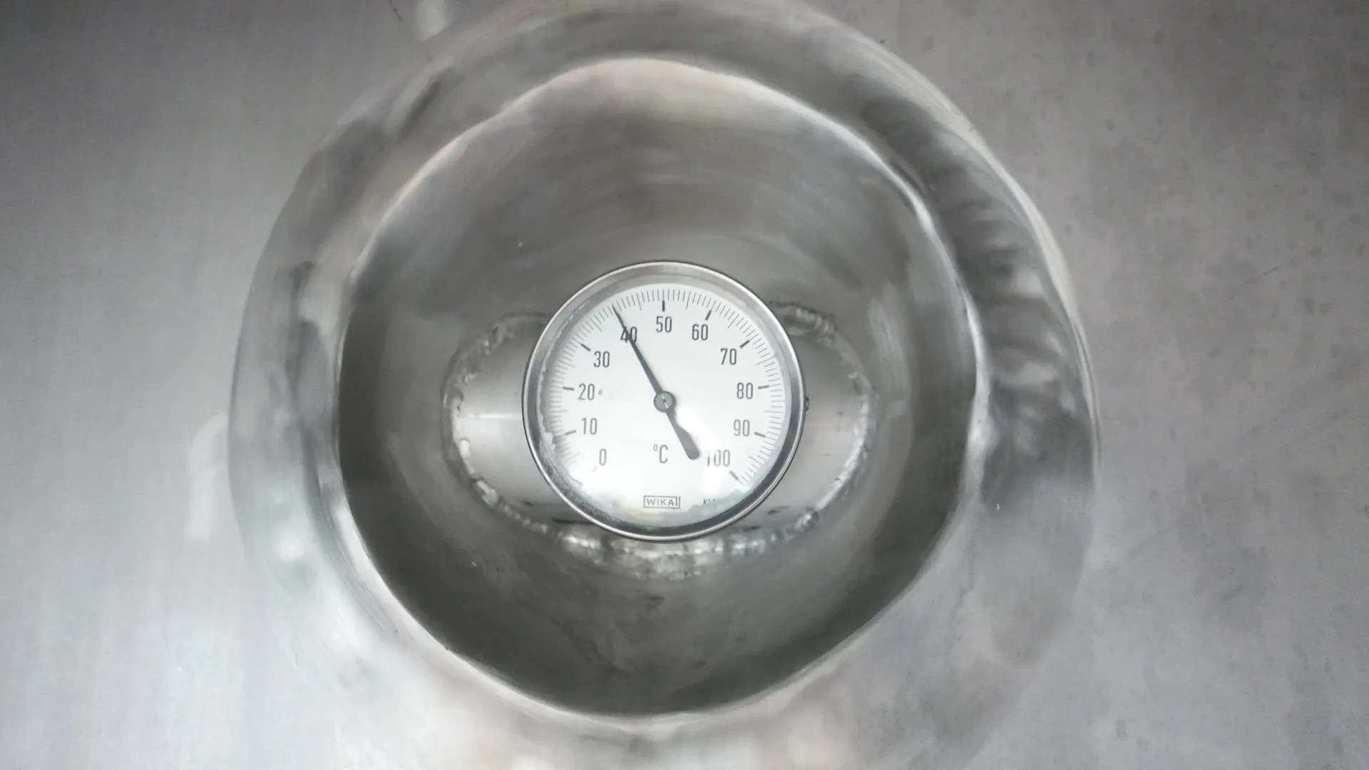 25-0138EUBA 72.000 Liter Rührwerkstank/ Milchtank/ Lagertank in V2A mit Kühlschlange und Isolierung