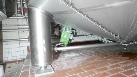 25-0144EUBA 60.000 + 30.000 + 30.000 Liter 3-Stocktank / Rührwerkstank / Lagertank aus V2A