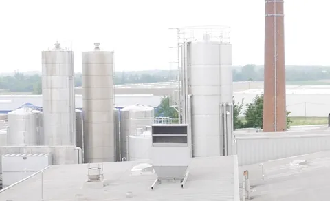 25-0144EUBA 60.000 + 30.000 + 30.000 Liter 3-Stocktank / Rührwerkstank / Lagertank aus V2A