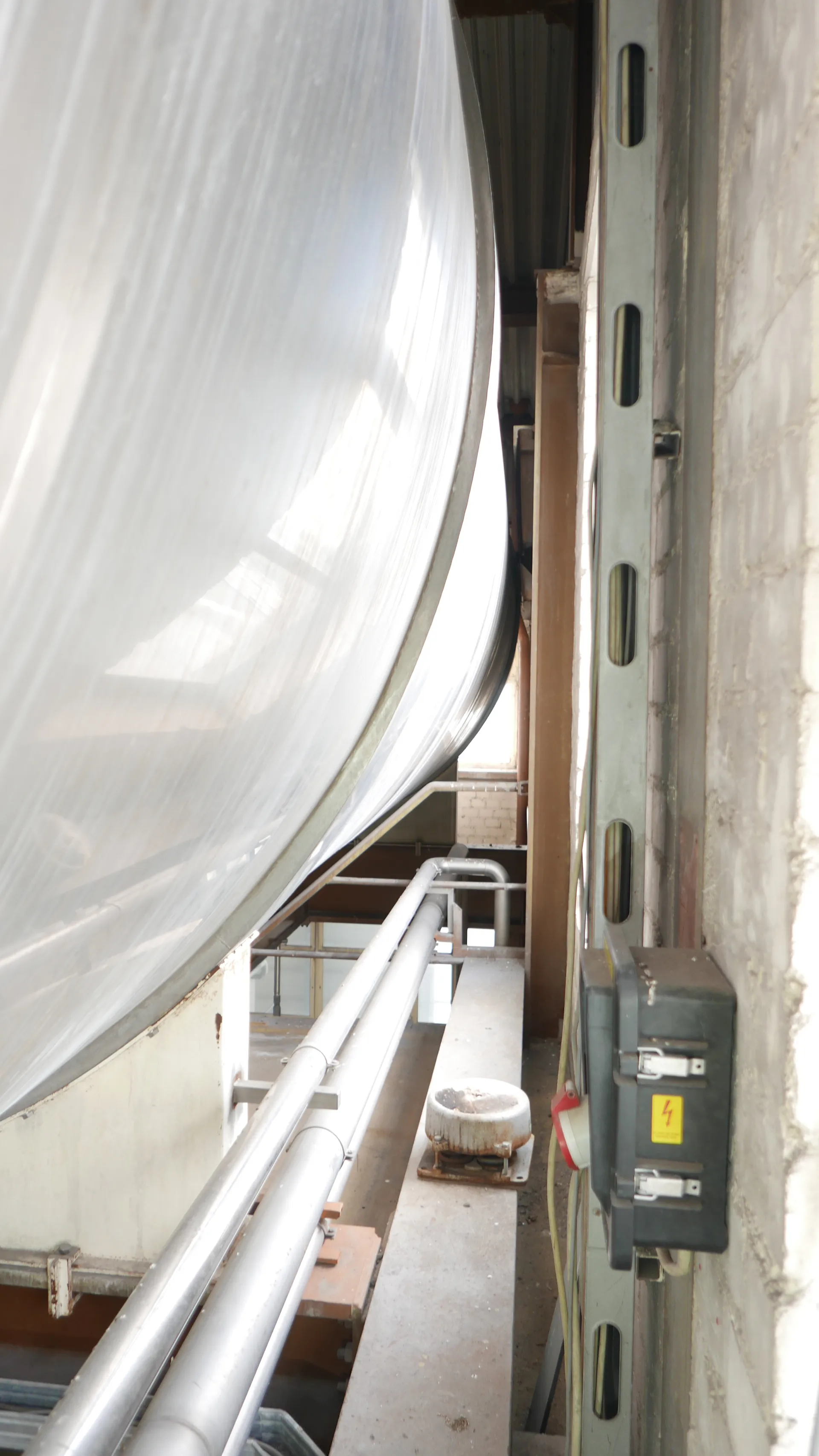 25-0157EUBA 150.000 Liter Hartwassertank, Weichwassertank in V2A horizontal 
