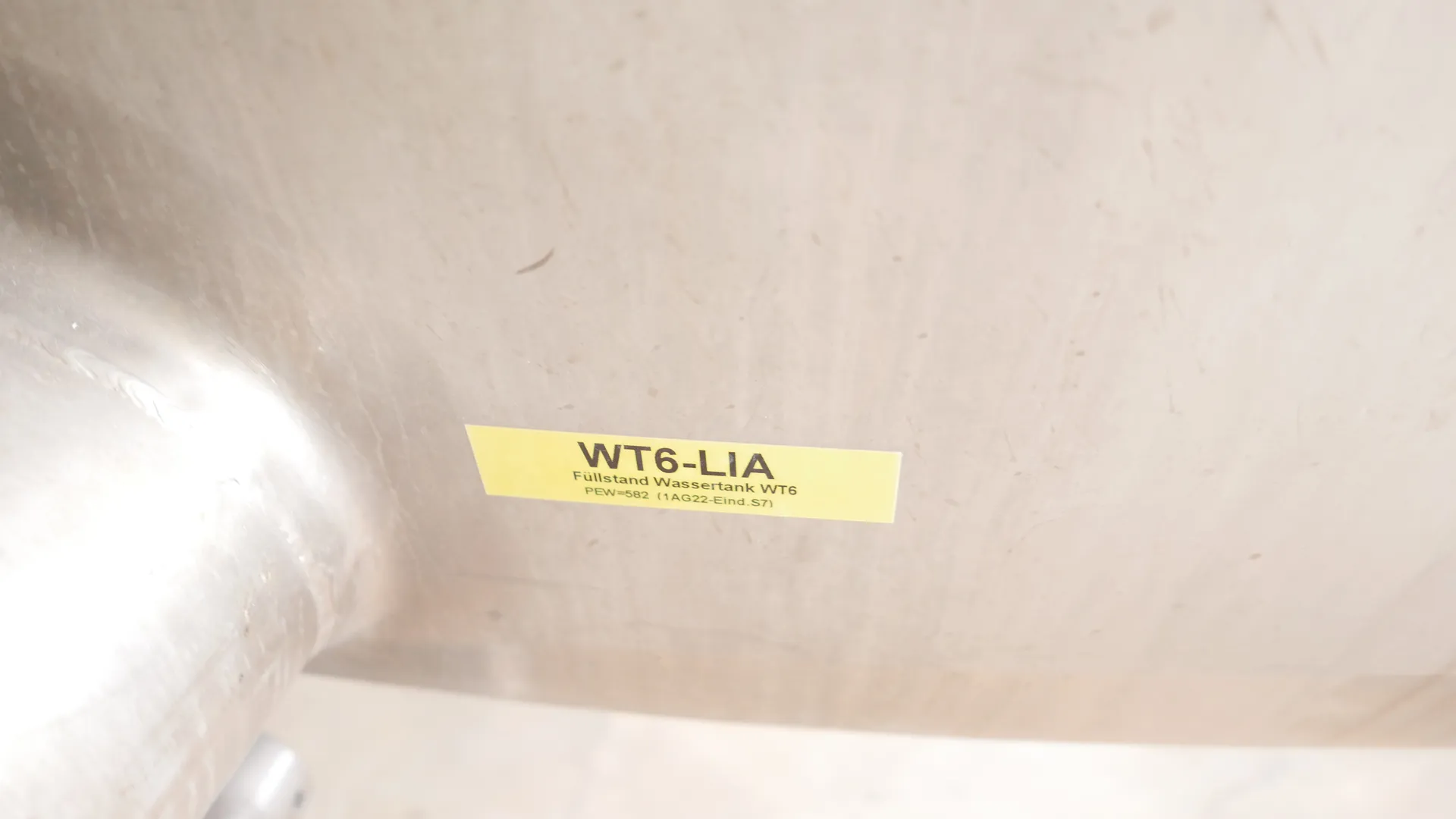25-0157EUBA 150.000 Liter Hartwassertank, Weichwassertank in V2A horizontal 