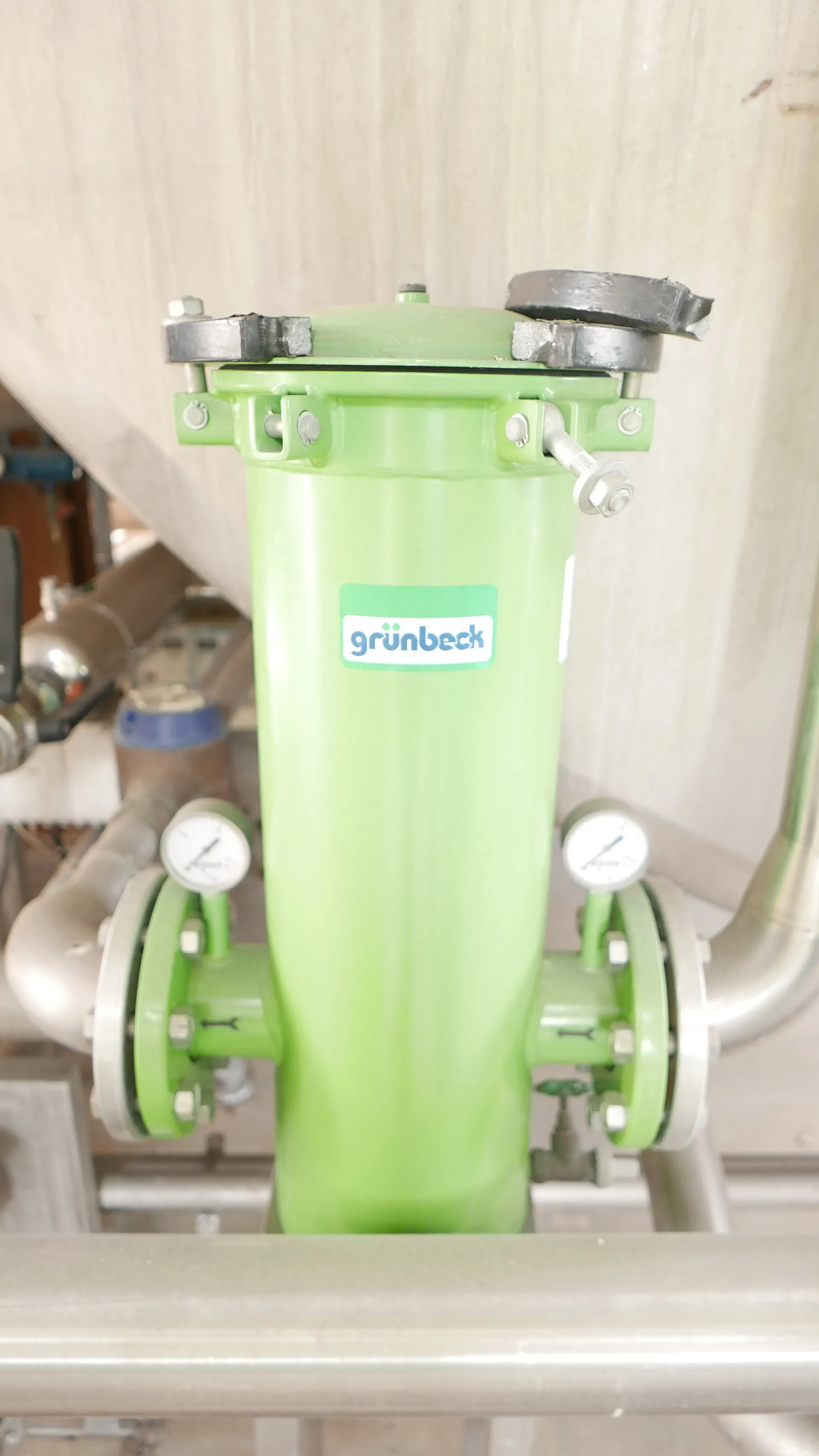 25-0157EUBA 150.000 Liter Hartwassertank, Weichwassertank in V2A horizontal 