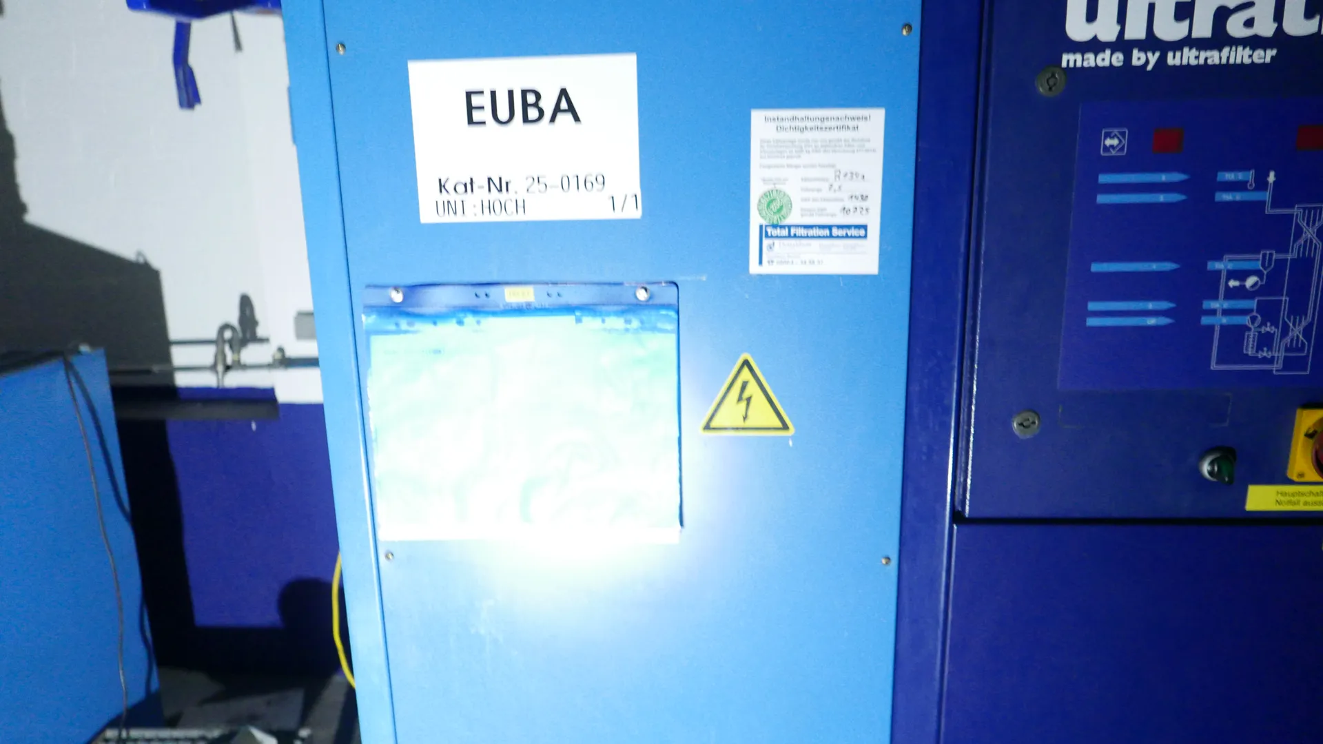 25-0169EUBA Trockner Typ SD2250/426W