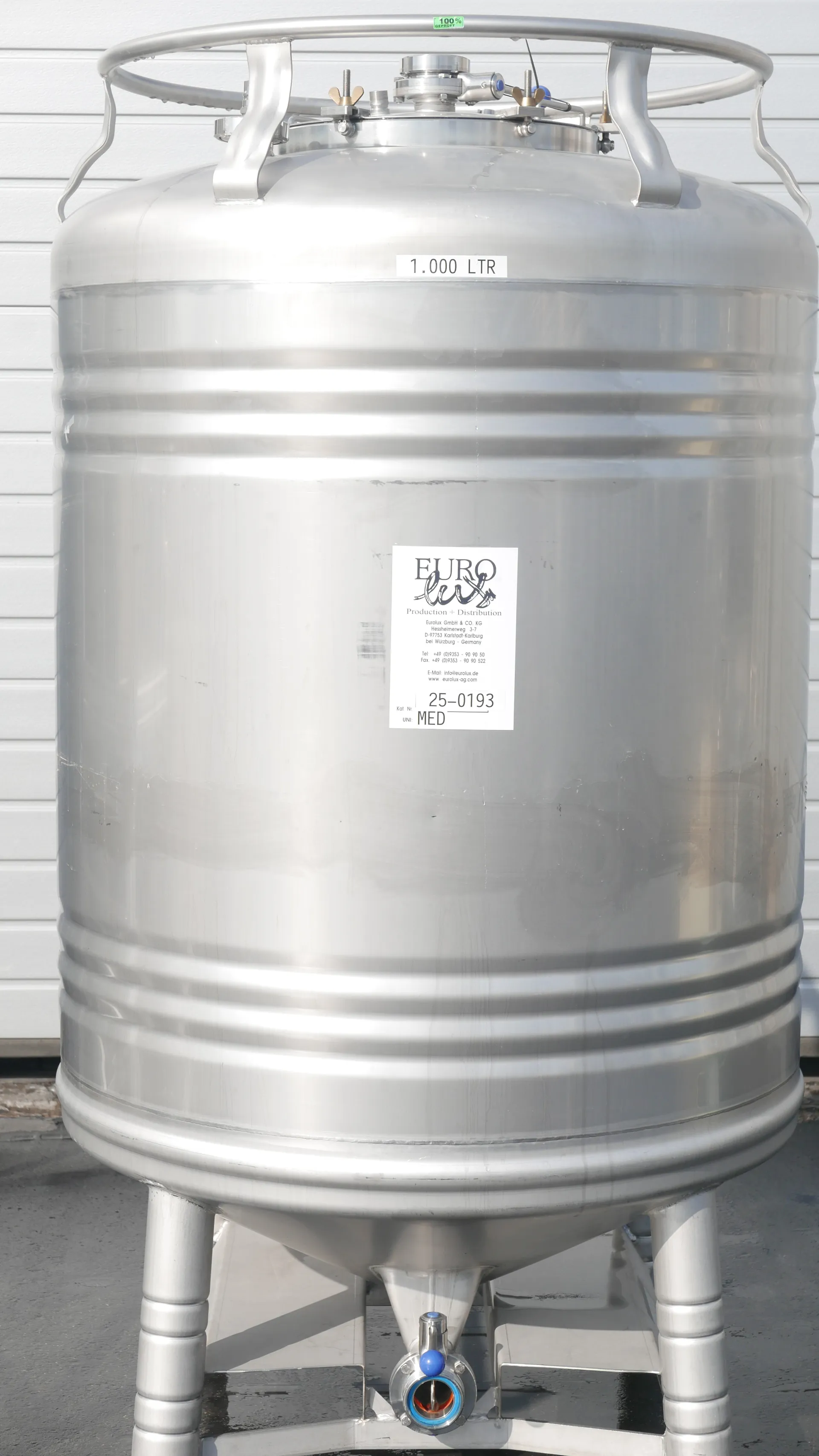 25-0193 Drucktank 1.000 Liter