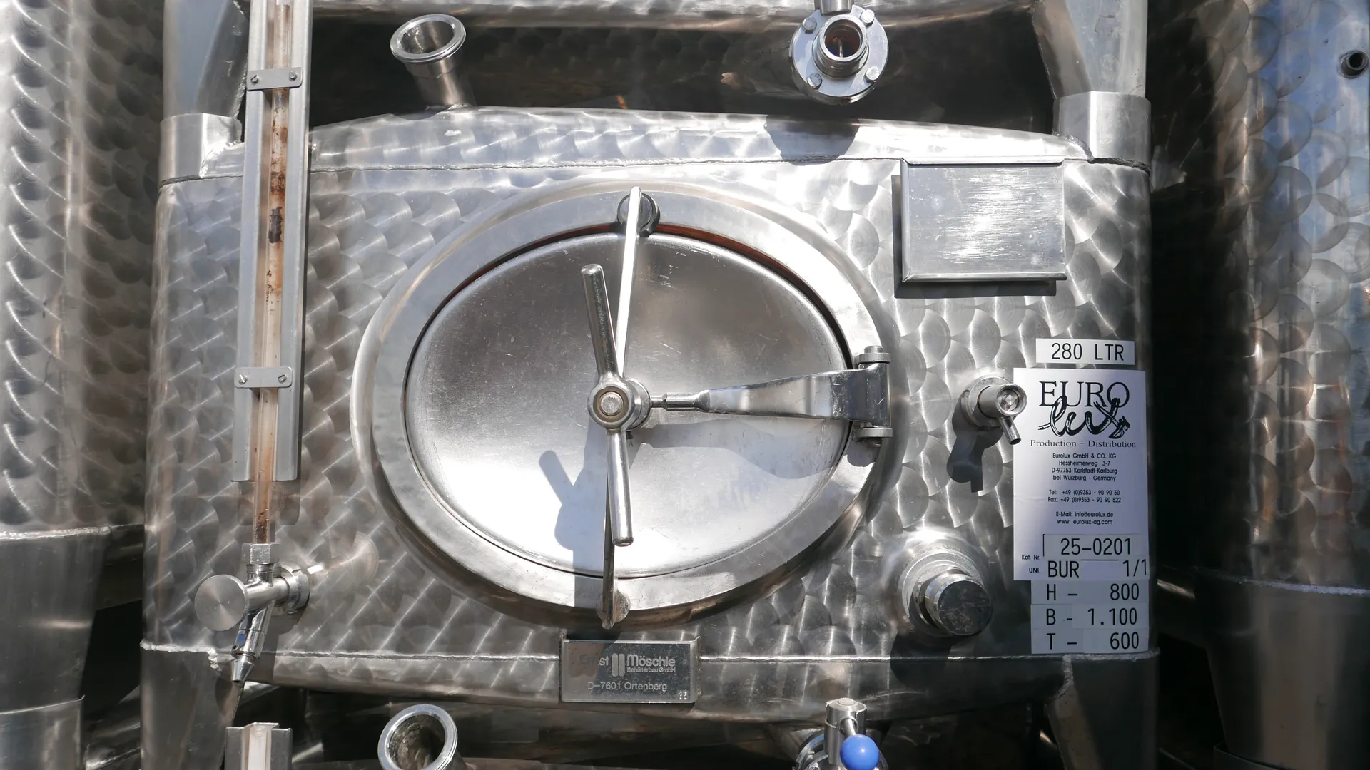 25-0200 Lagertank 280 Liter
