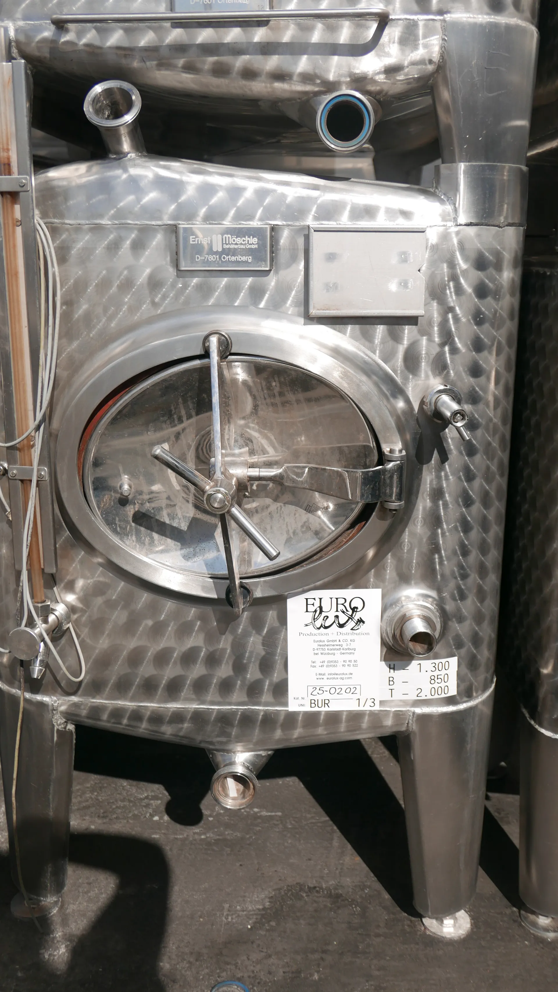25-0202 Lagertank 1.530 Liter