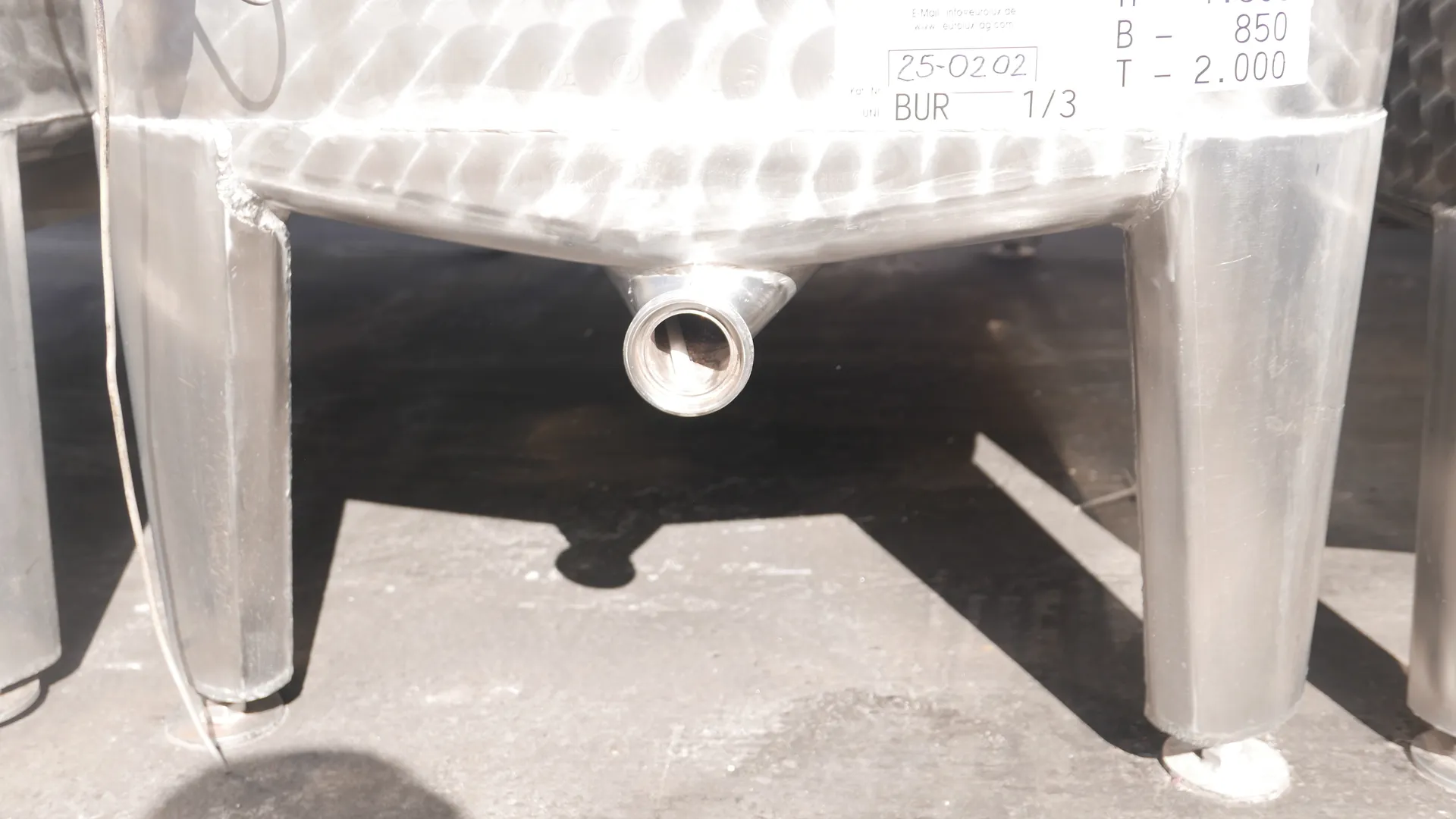 25-0202 Lagertank 1.530 Liter