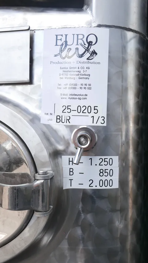 25-0205 Lagertank 1.530 Liter
