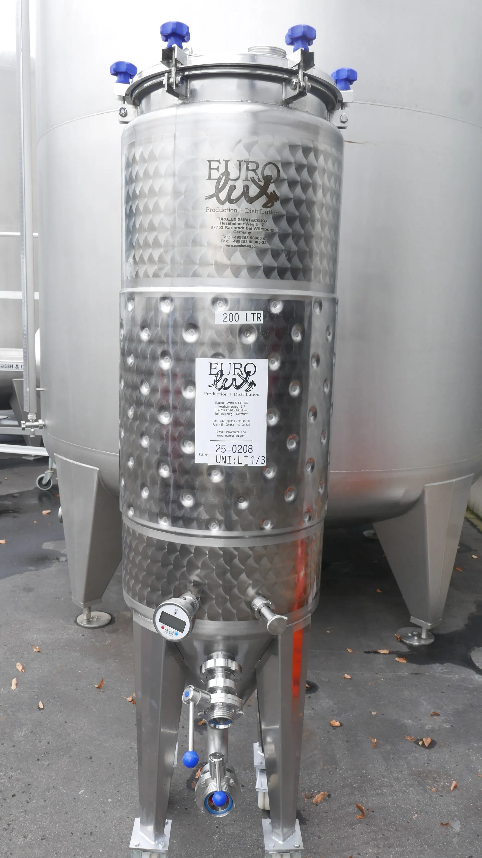 25-0208 Drucktank 200 Liter