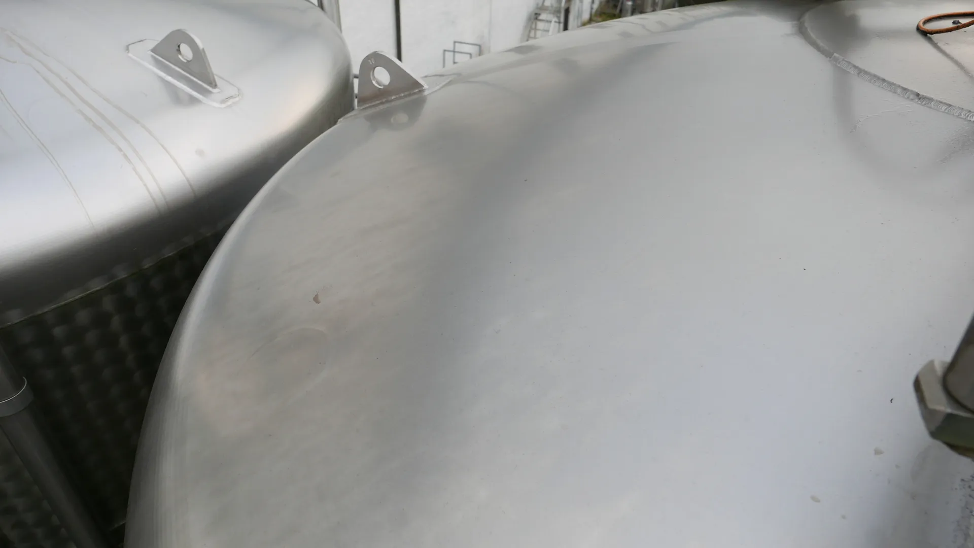 10.000 Liter Maischetaucher /Voll- Taucher RIEGER mit Überspüleinrichtung und Siebzylinder mit Kühlmantel und Steuerung in V2A