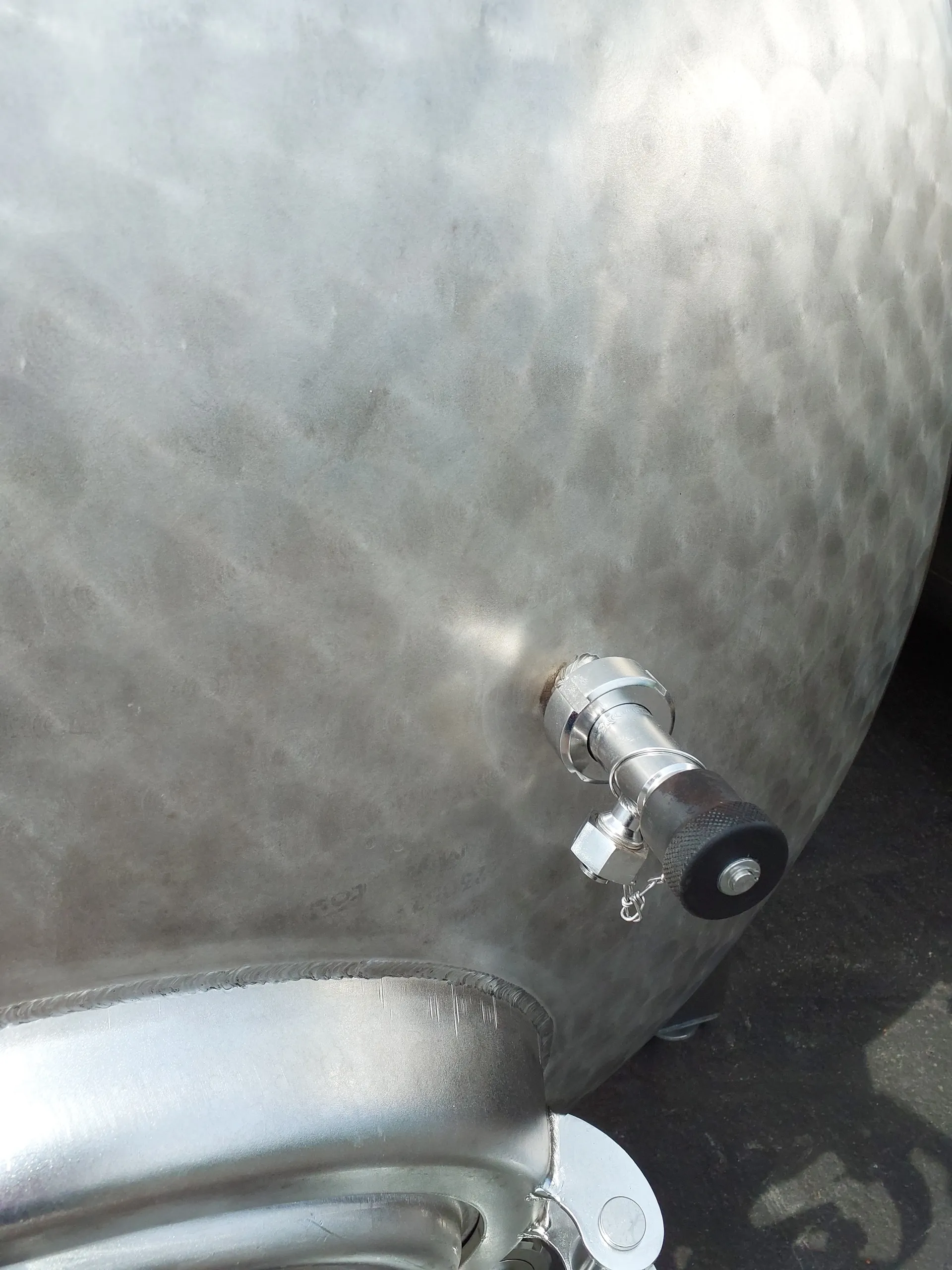 3.000 Liter 8 bar Drucktank in V2A