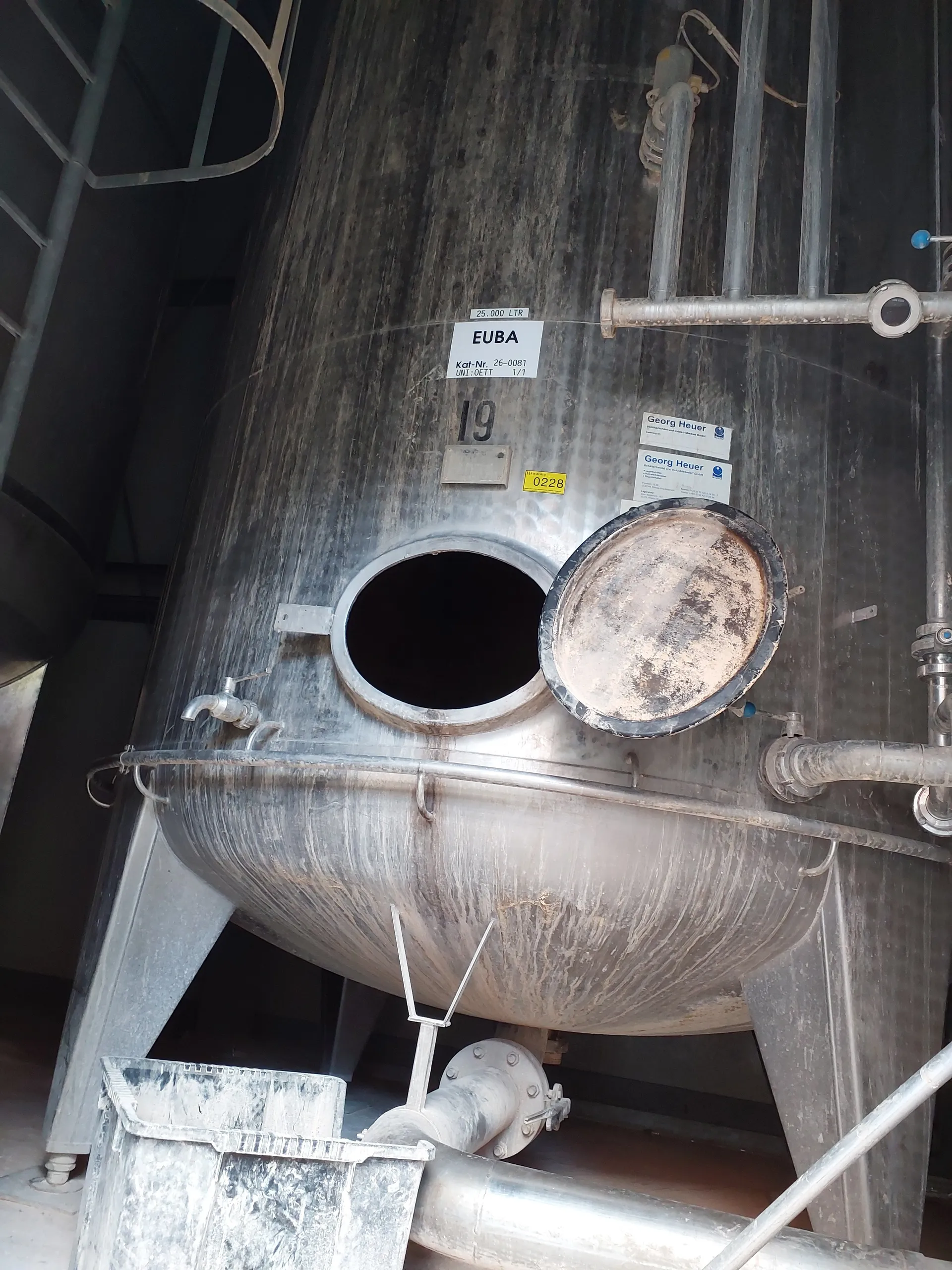 25.000 Liter RIEGER Lagertank