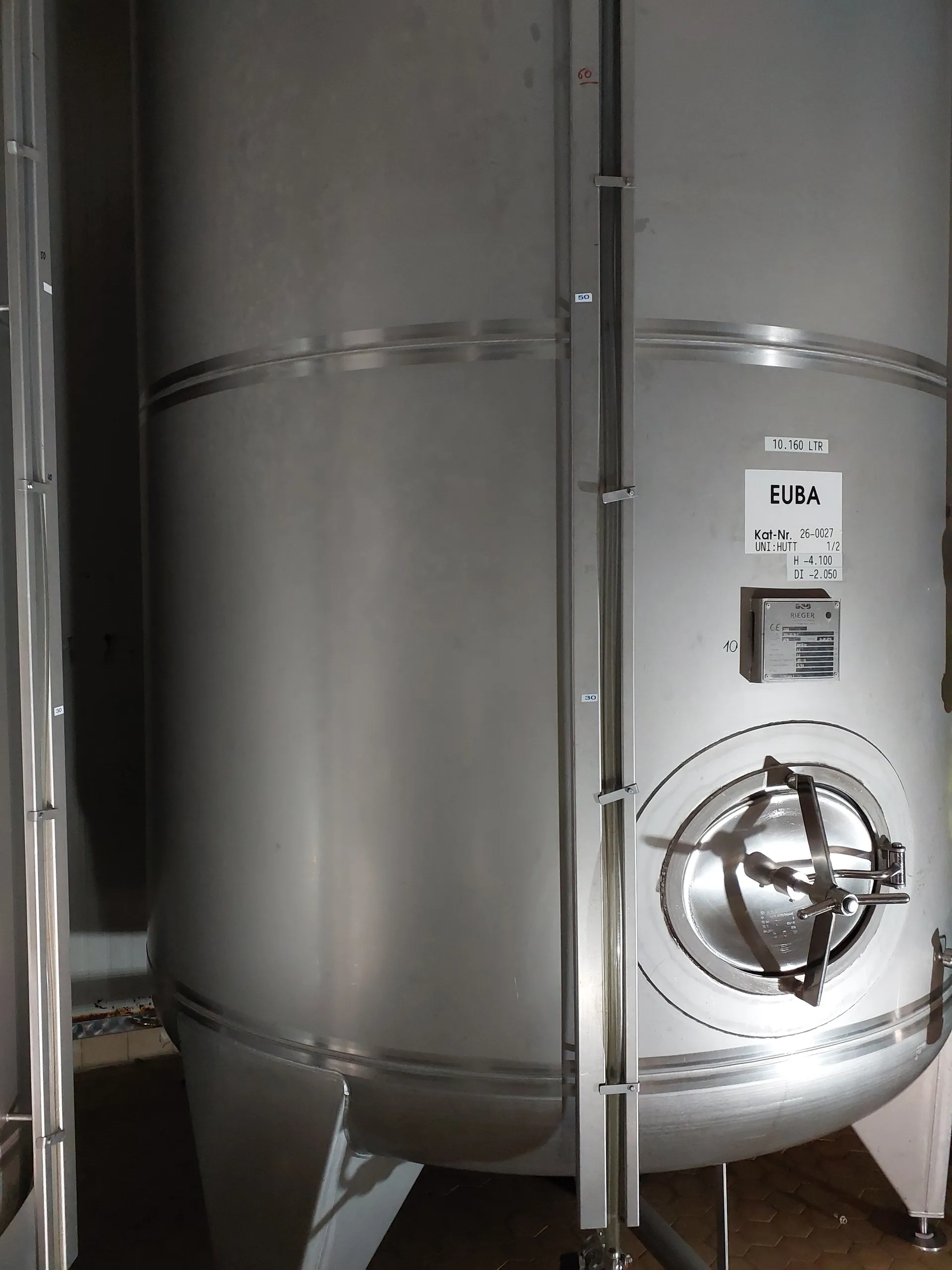 10160 Drucktank/ Biertank/ Lagertank RIEGER