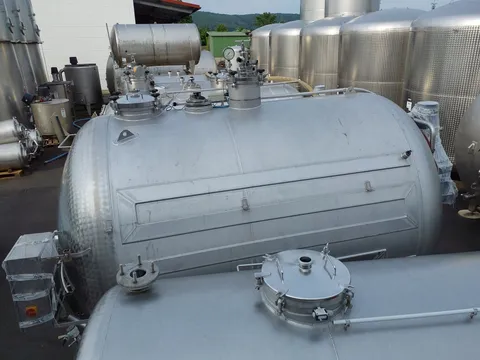 12.500 Liter Maischebehälter mit Kühlschlangen