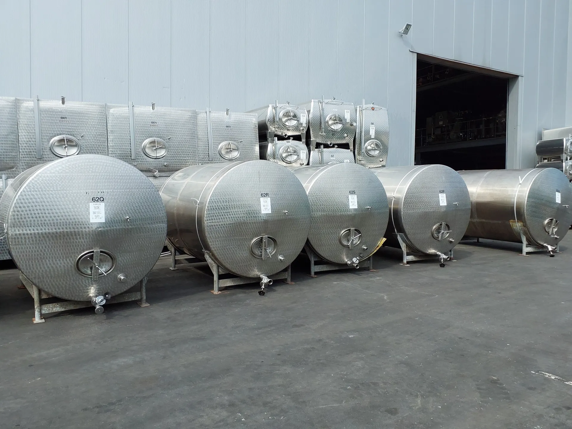 6.200 Liter Lagertank in V2A