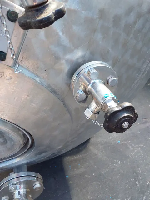 6.000 Liter 8 bar Drucktank in V2A
