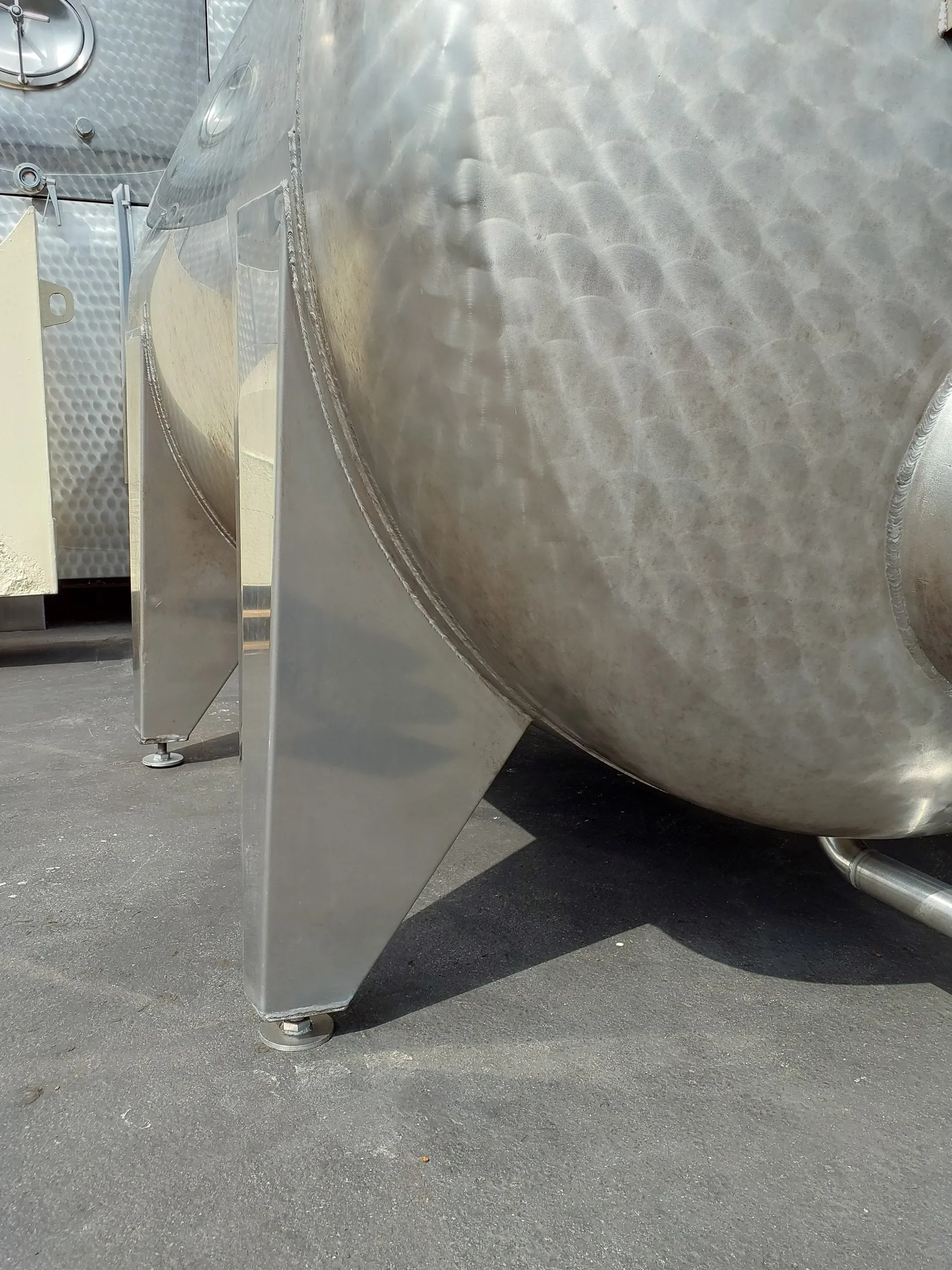3.000 Liter 8 bar Drucktank in V2A