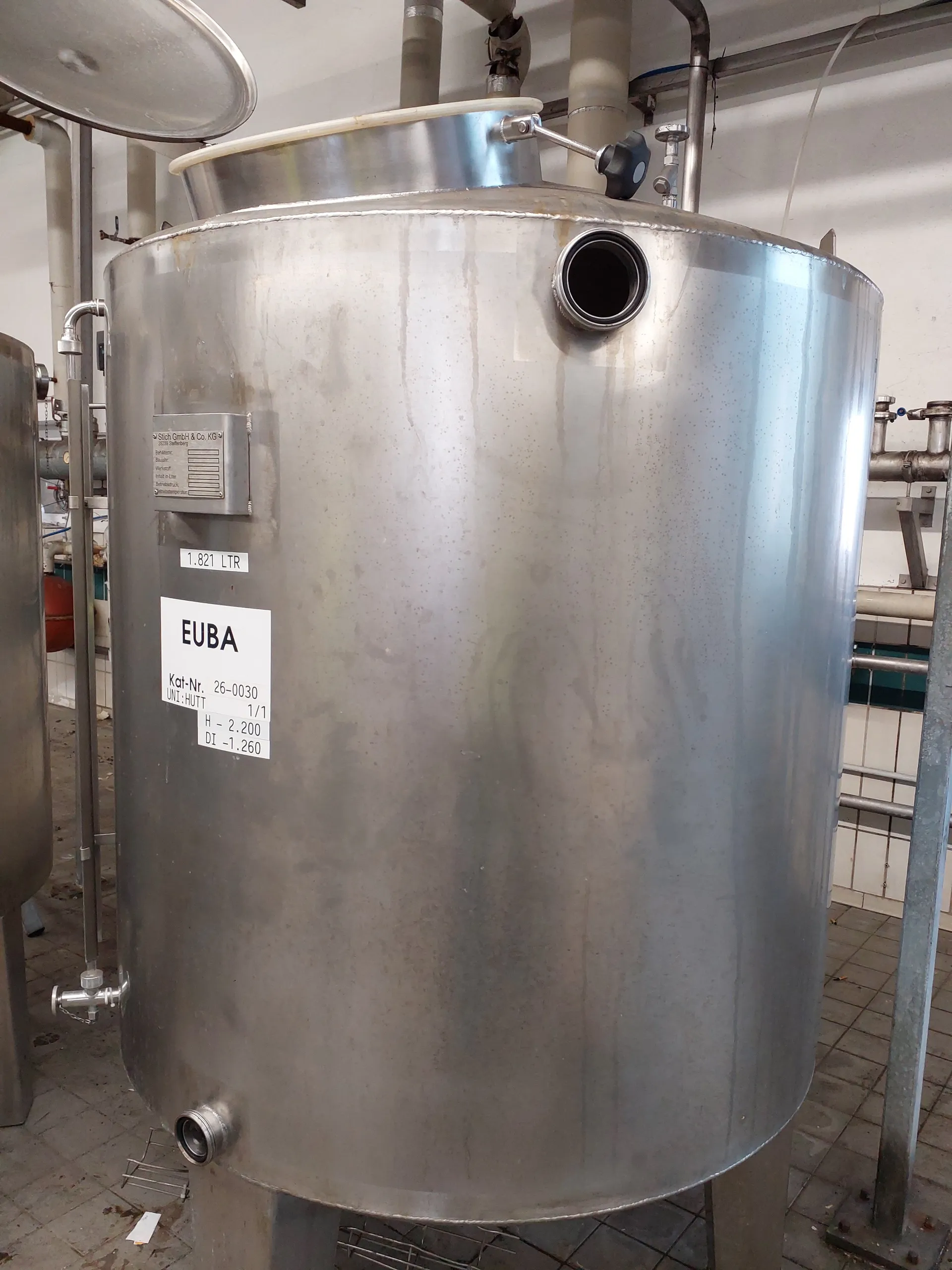 1821 Lagertank STICH