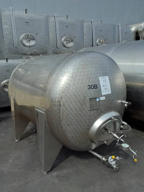 3.000 Liter 8 bar Drucktank in V2A