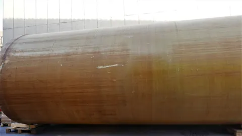 GFK Lagertank 21.000 Liter rund mit Flachboden