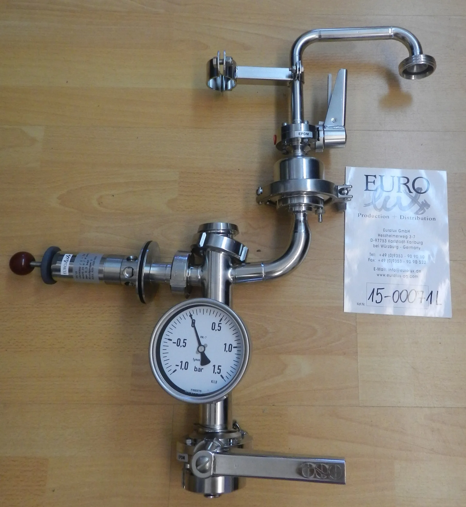 KZE-Armatur komplett Anschluss DN 40 