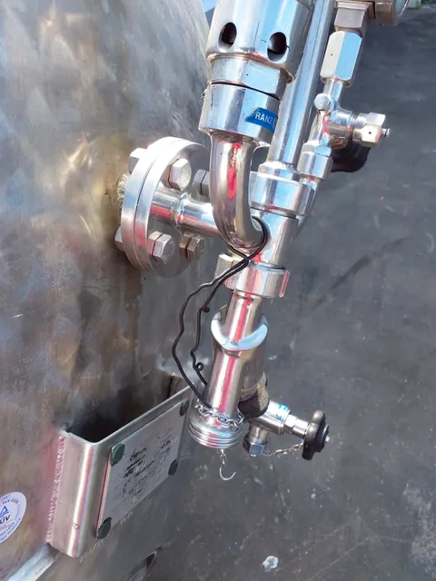 6.000 Liter 8 bar Drucktank in V2A