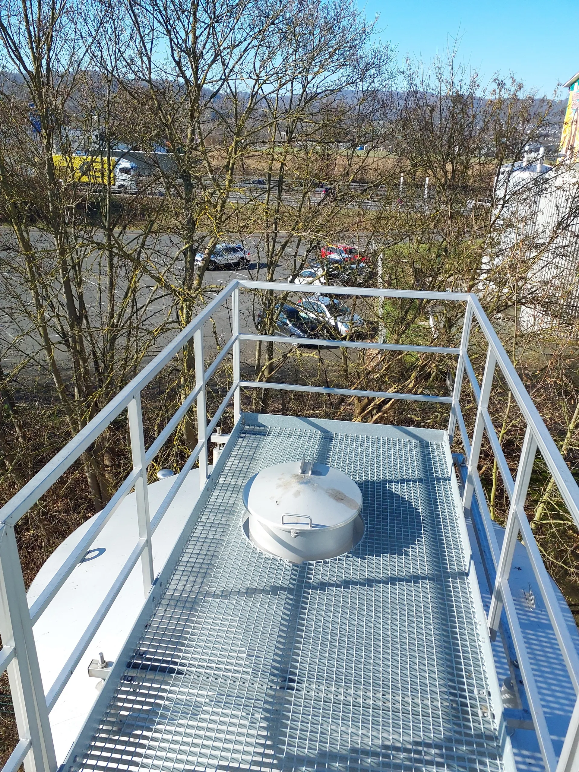 53700 Liter Brauwassertank mit Isolierung