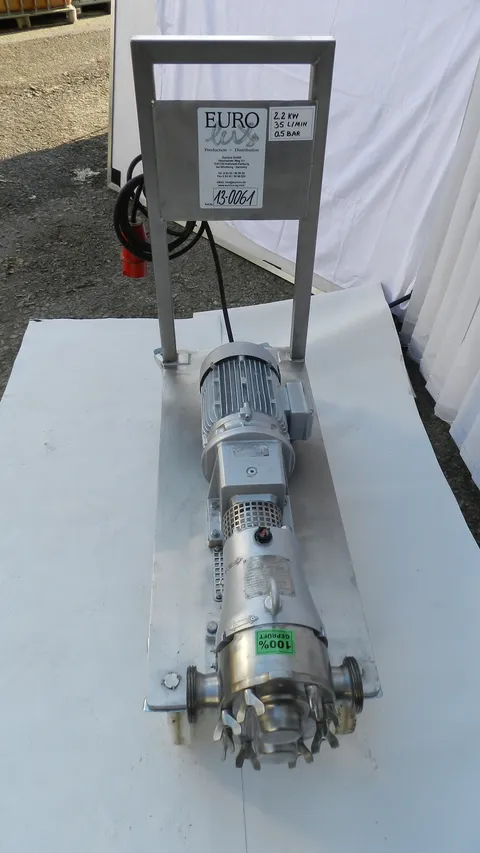  Edelstahl-Kreiskolbenpumpe INDAG HTIRM 40 VT-D 