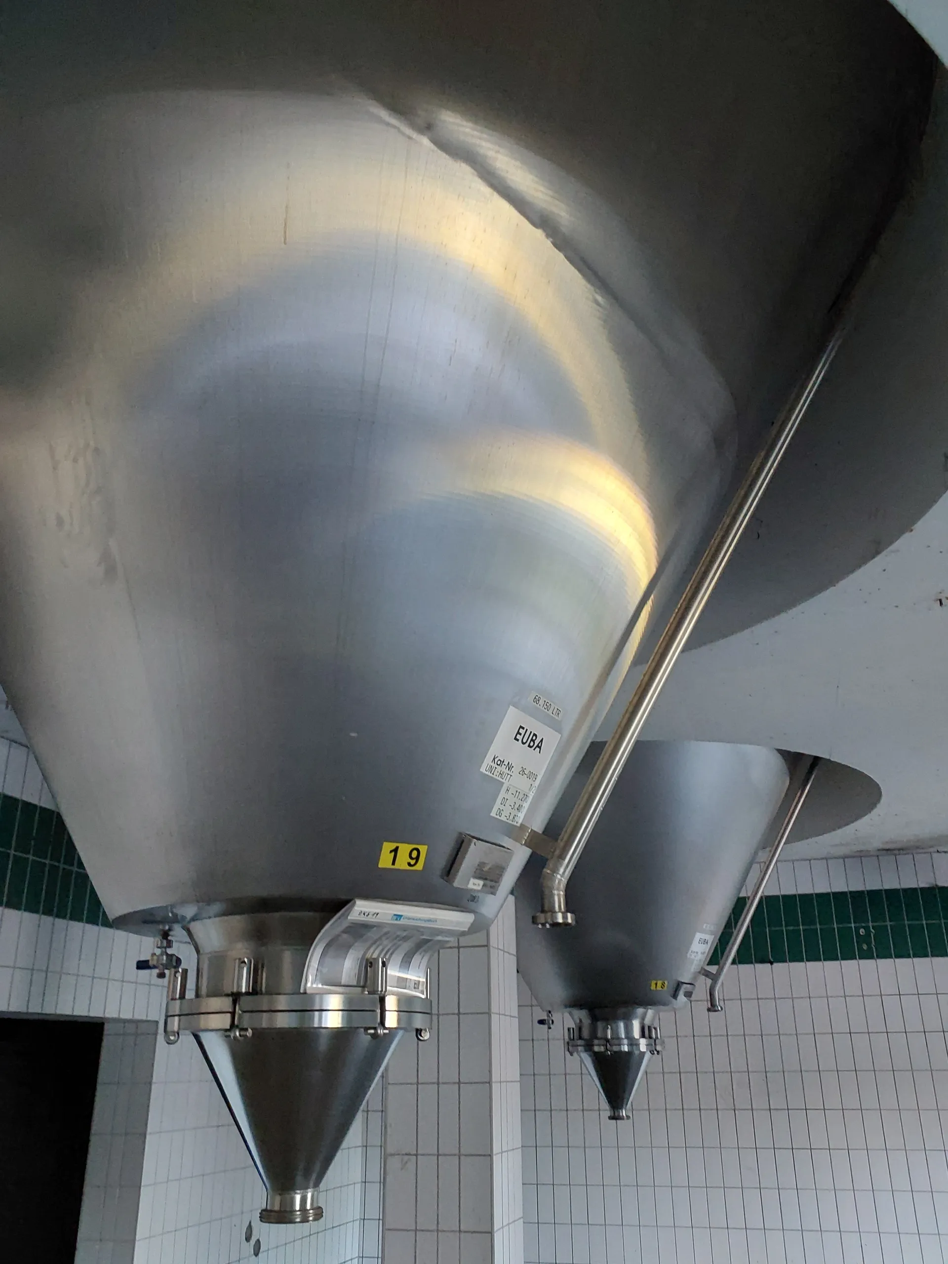 68150 Liter ZKG Tank/ Drucktank/ Lagertank GROSS mit Kühlmantel und Isolierung