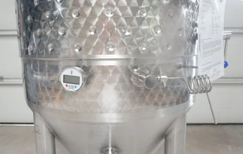 400 Liter CCT/ Storage Tank / Pressure Tank  with cooling jacket 0,99 bar
