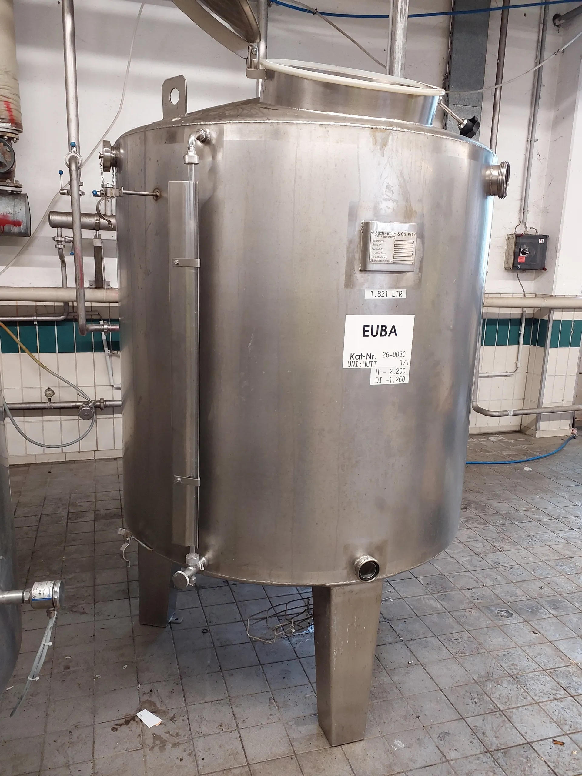 1821 Lagertank STICH