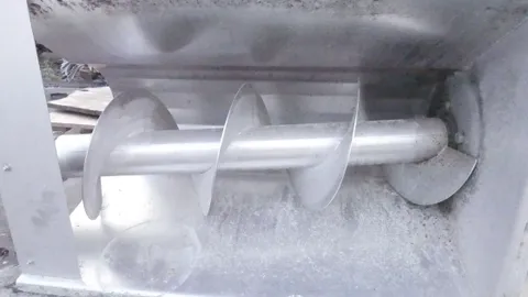 Spiralschnecke-Querförderer 4,10 m / Höhenförderer 8,10 m