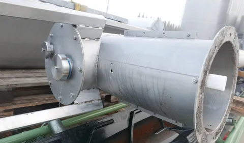 Spiralschnecke-Querförderer 4,10 m / Höhenförderer 8,10 m