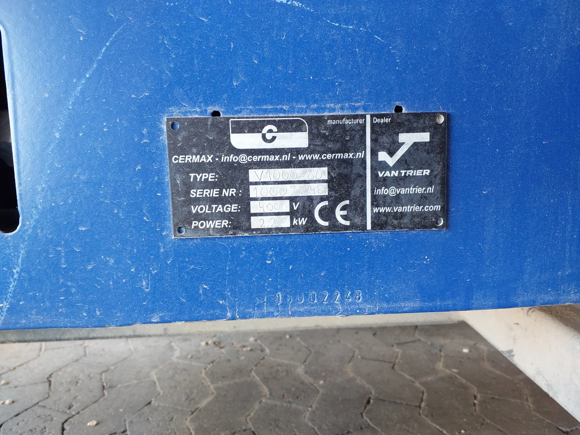 Förderband VAN TRIER  V1000-80