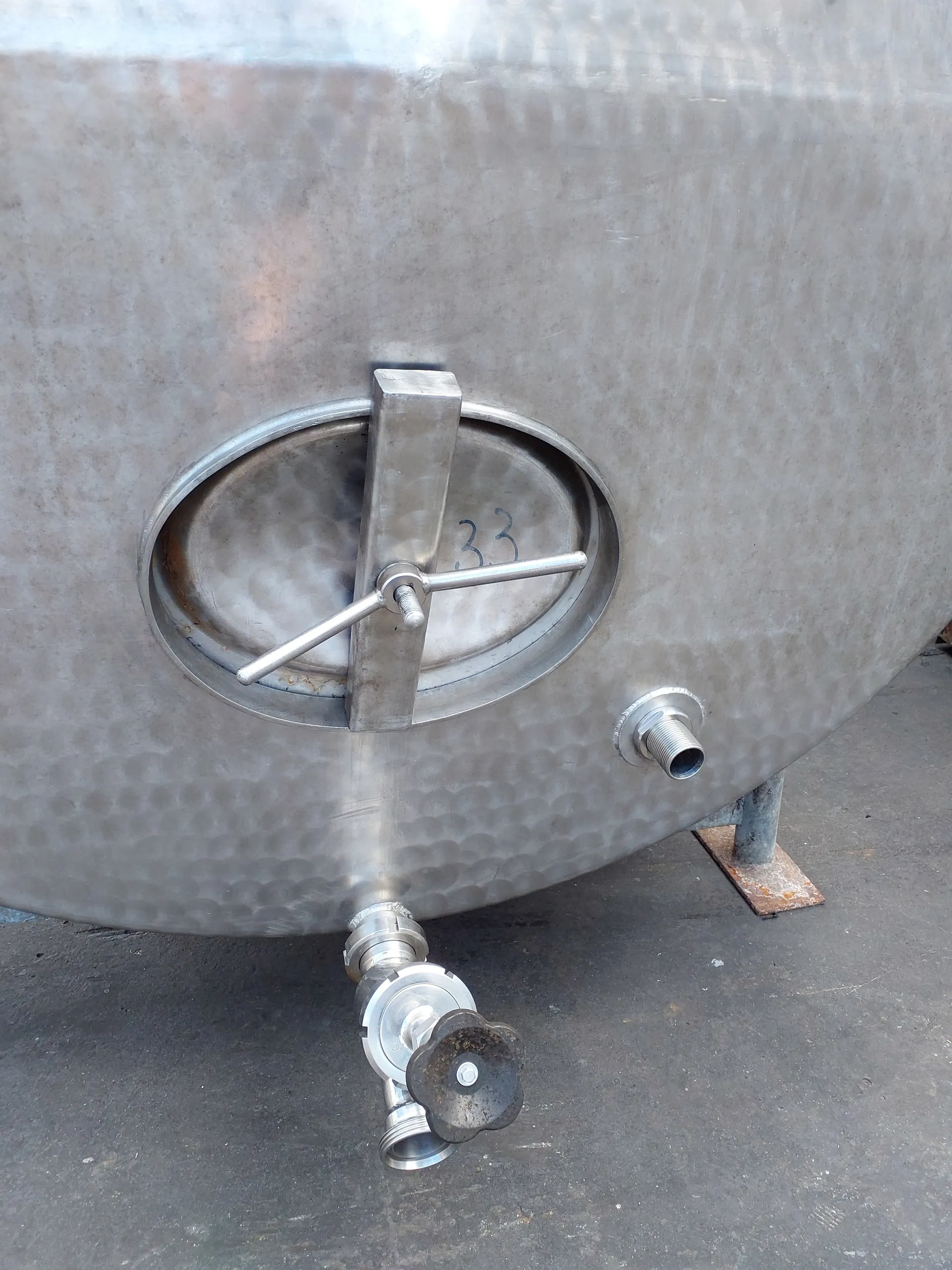 12.000 Liter Lagertank in V2A