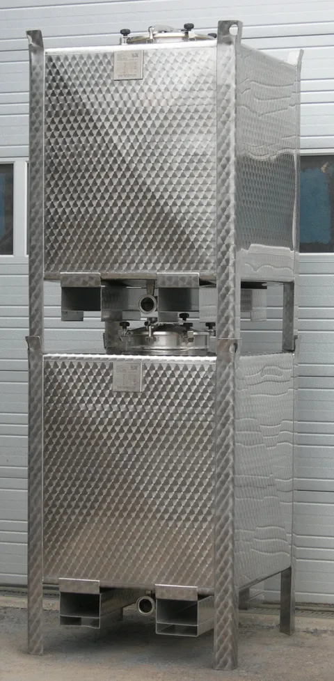Edelstahltanks 1000 Liter aus V2A 