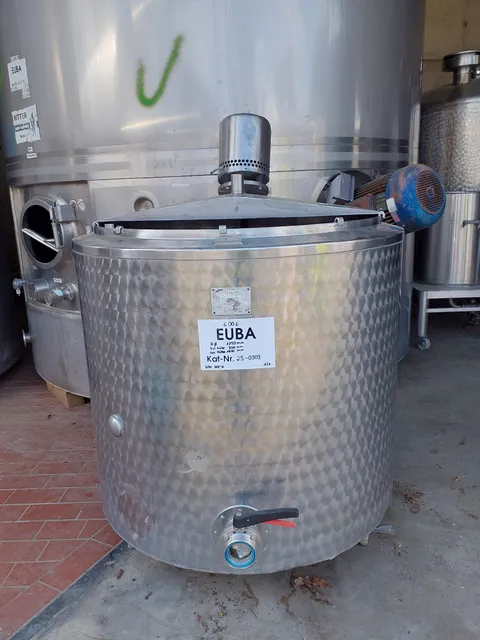 600 Liter Mischtank mit Isolierung