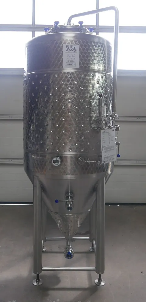 400 Liter CCT/ Storage Tank / Pressure Tank  with cooling jacket 0,99 bar