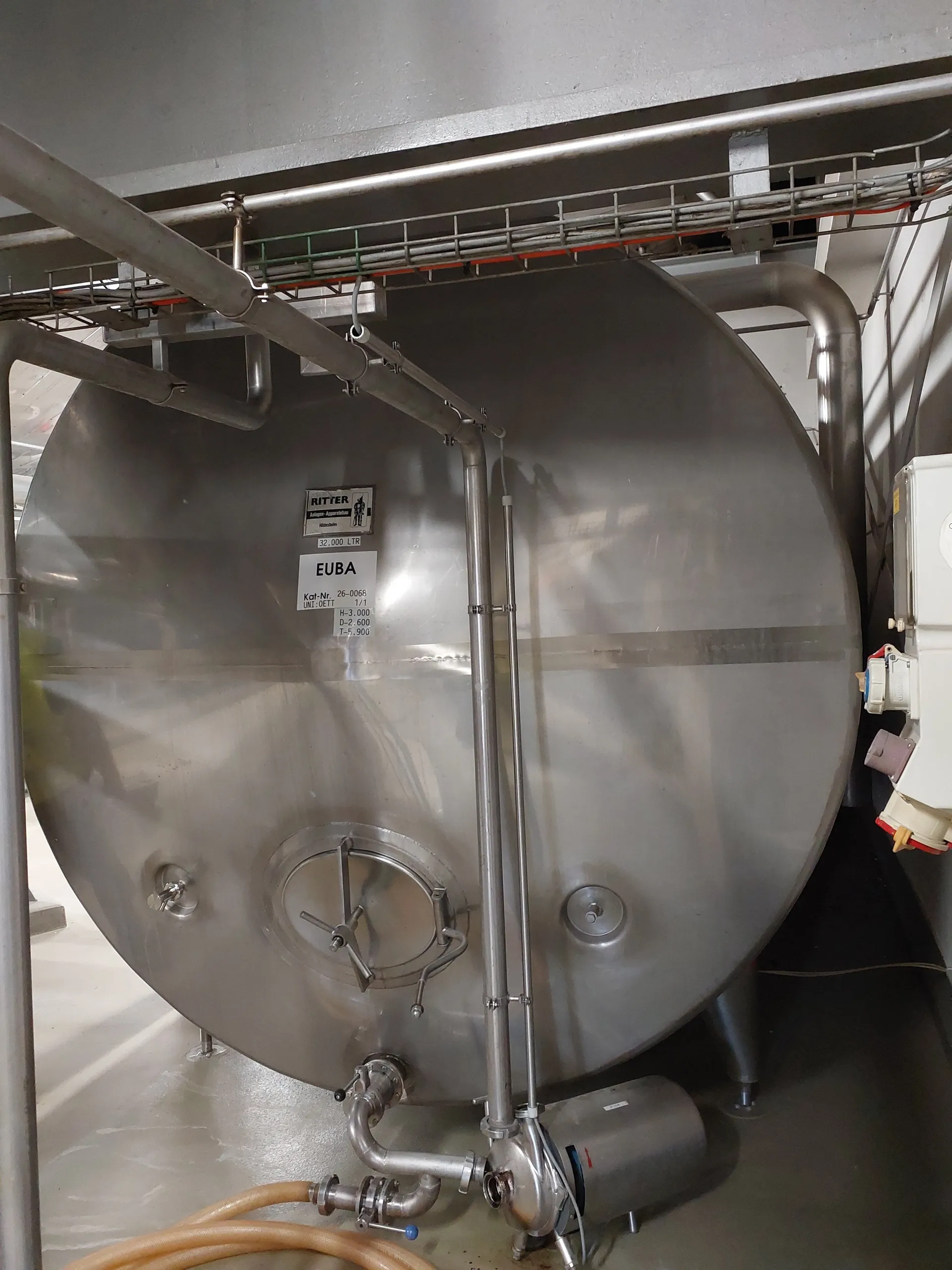 32.000 Liter Lagertank isoliert