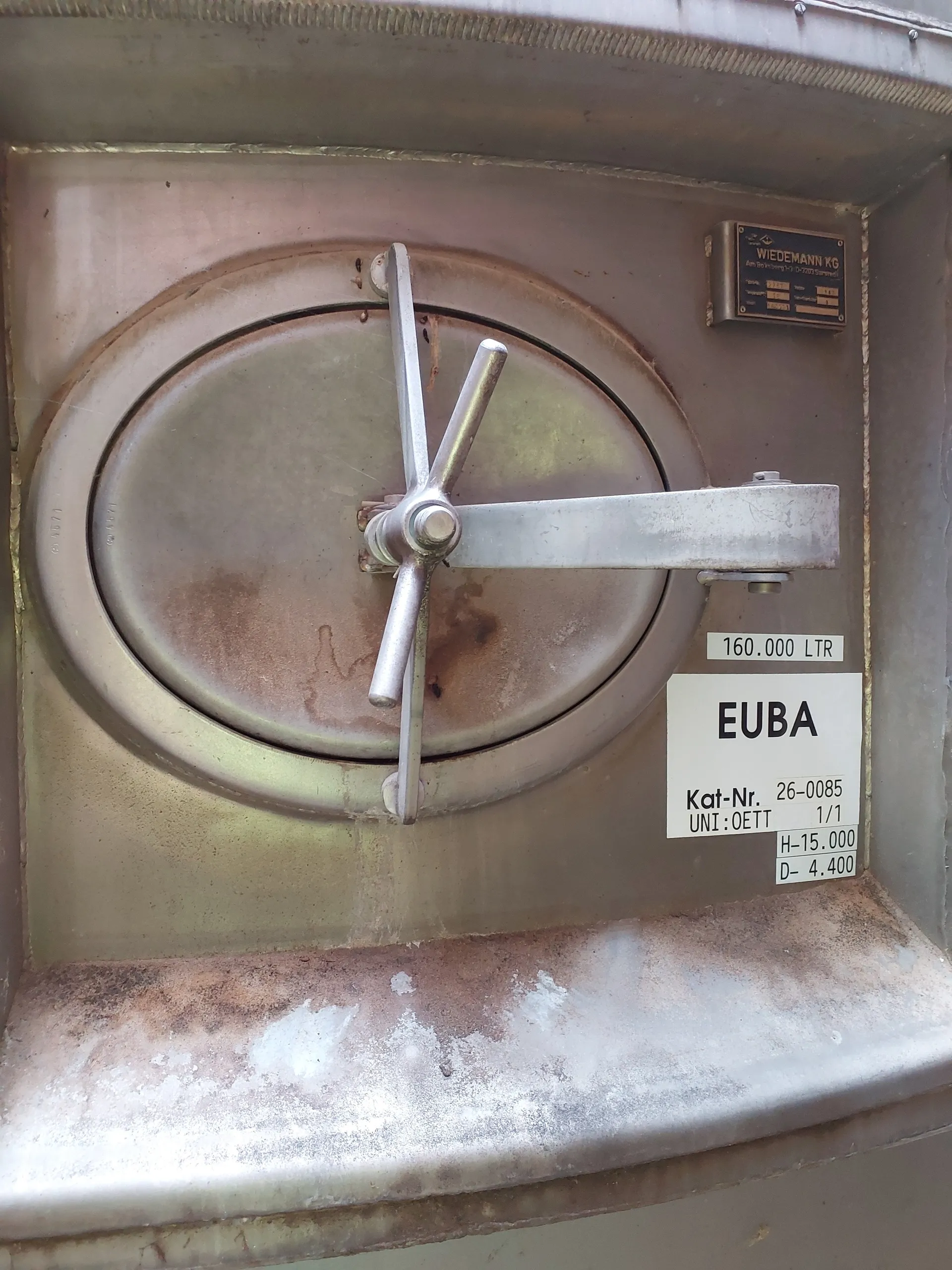 160.000 Liter Lagertank
