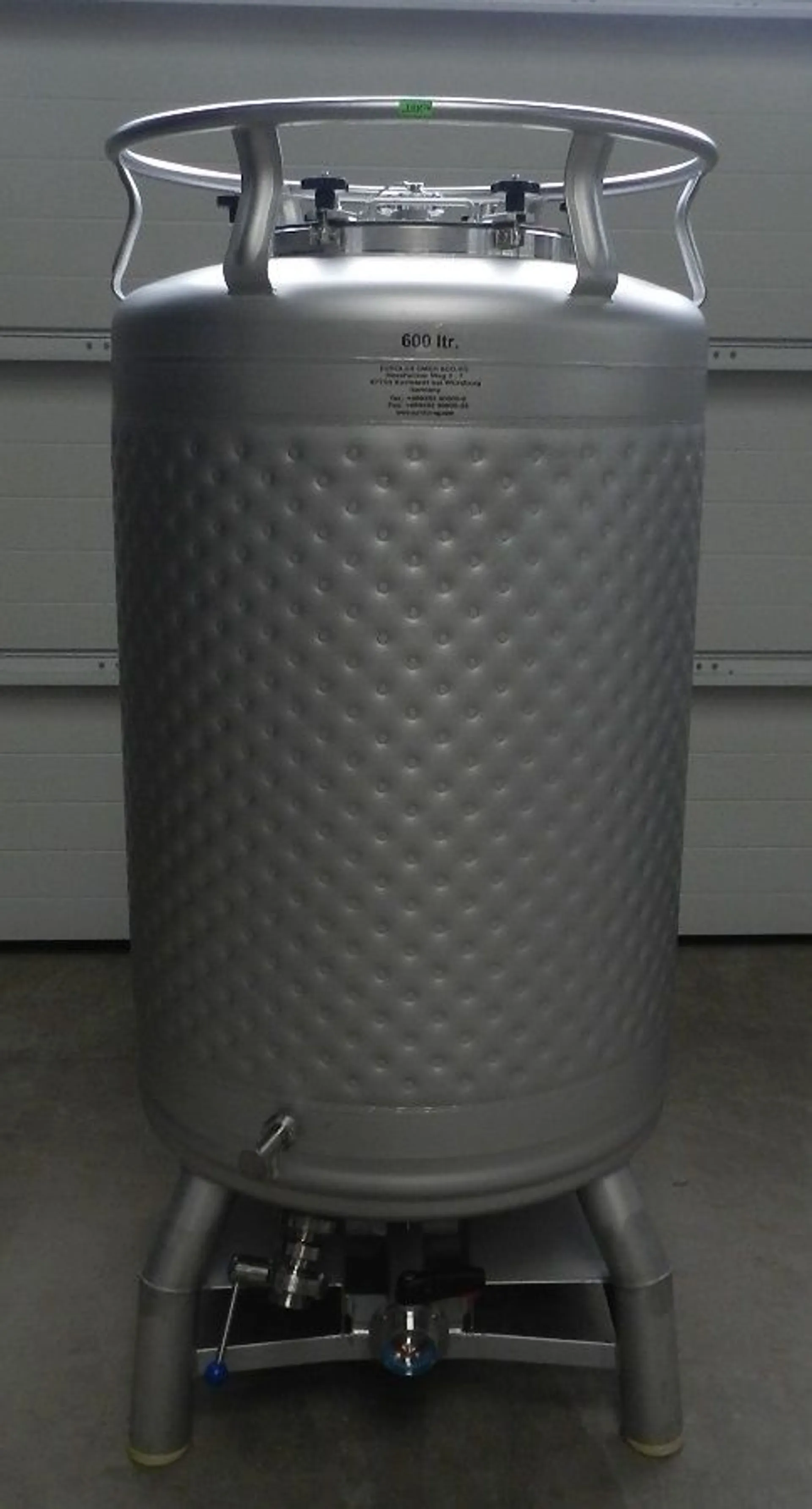 600 Liter Tank aus V2A