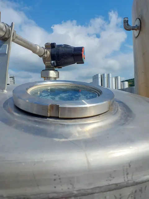 900 Liter Drucktank 1 bar in V2A
