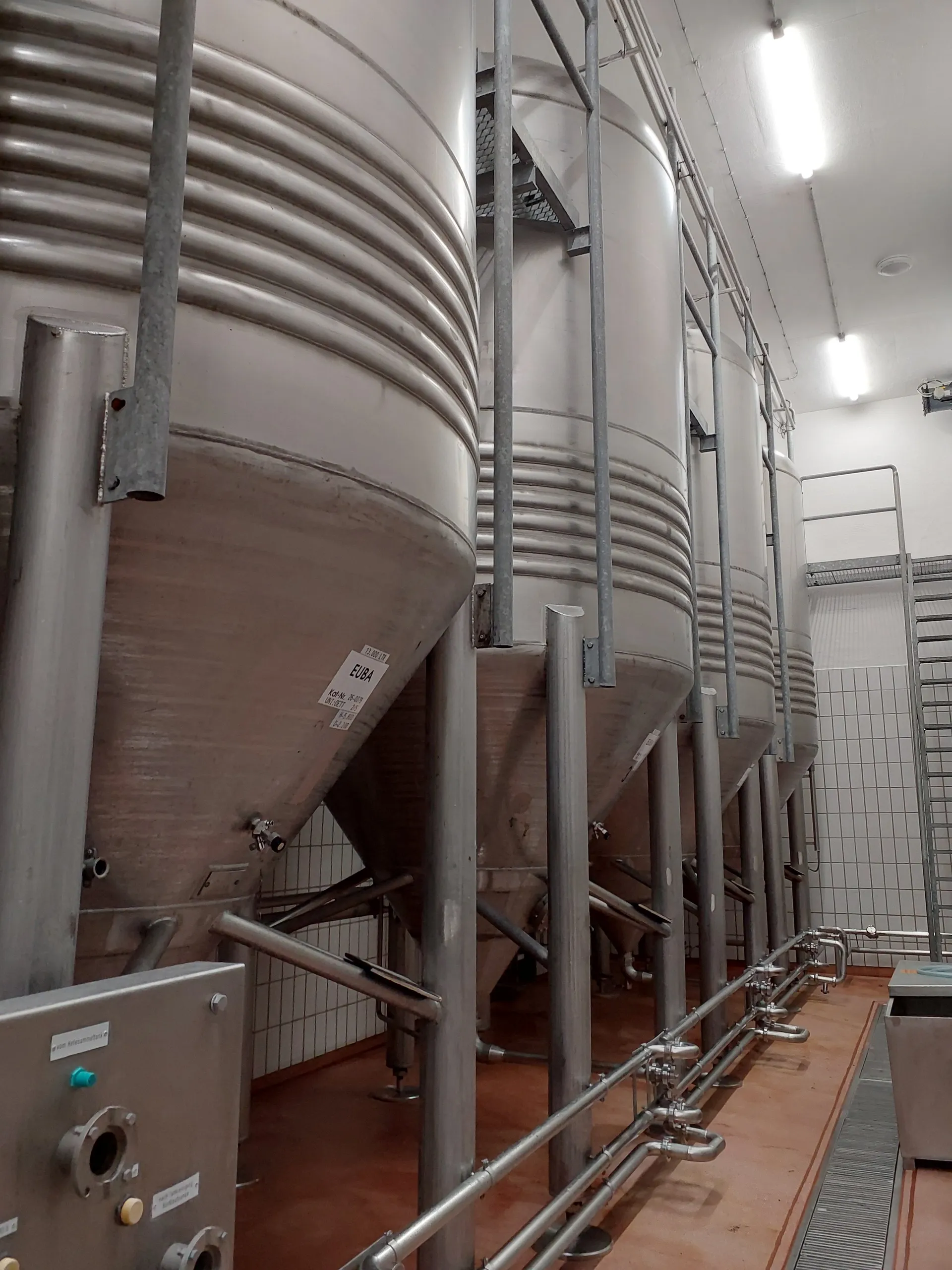 13.000 Liter Hefetank