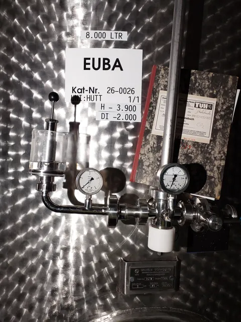 8000 Liter Drucktank/ Biertank/ Lagertank Wilhelm Schmiddig