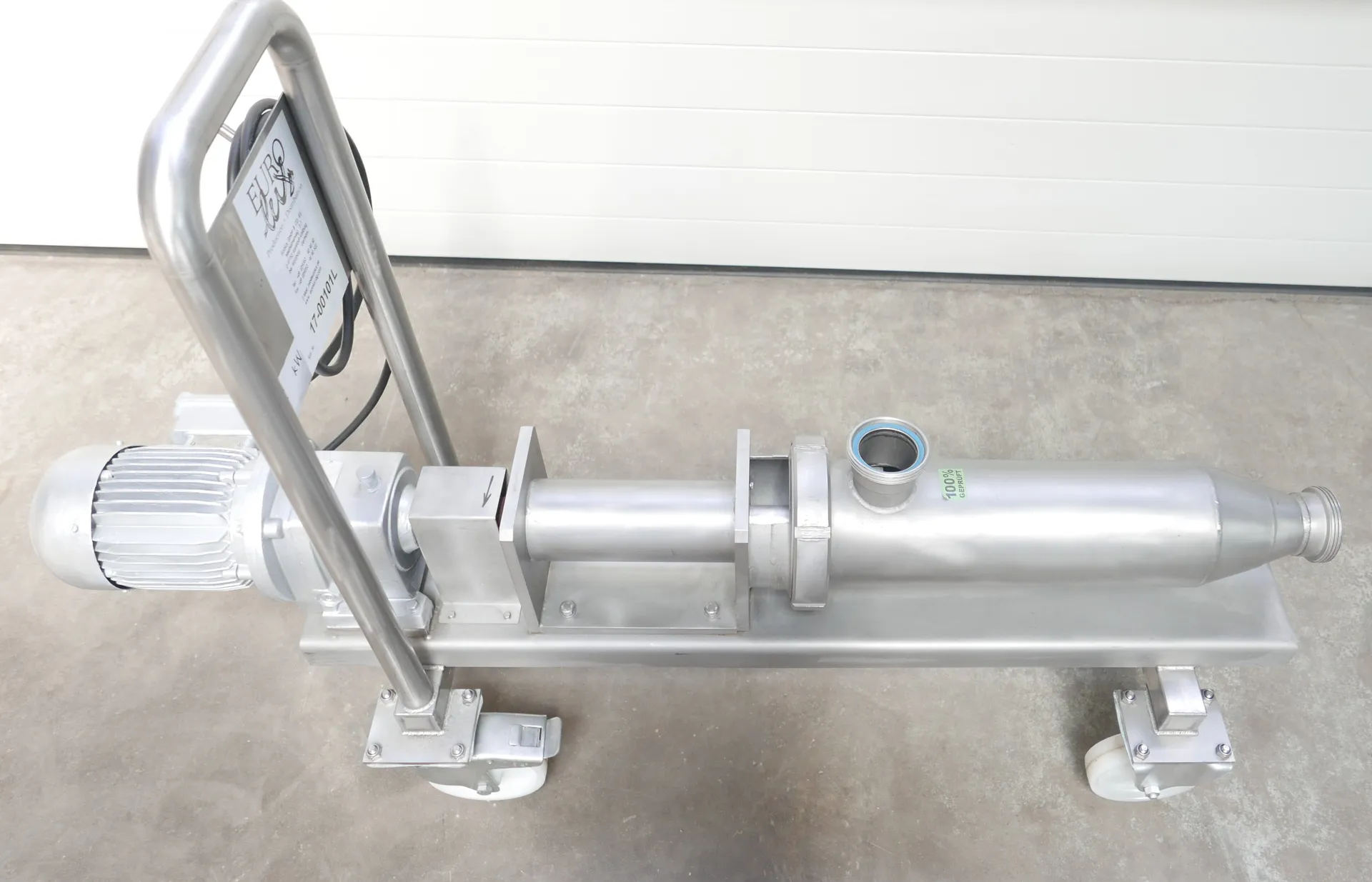 Excenterschneckenpumpe aus V2A 