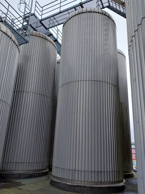 65900 Liter ZKG Tank/ Drucktank/ Lagertank GROSS mit Kühlmantel und Isolierung