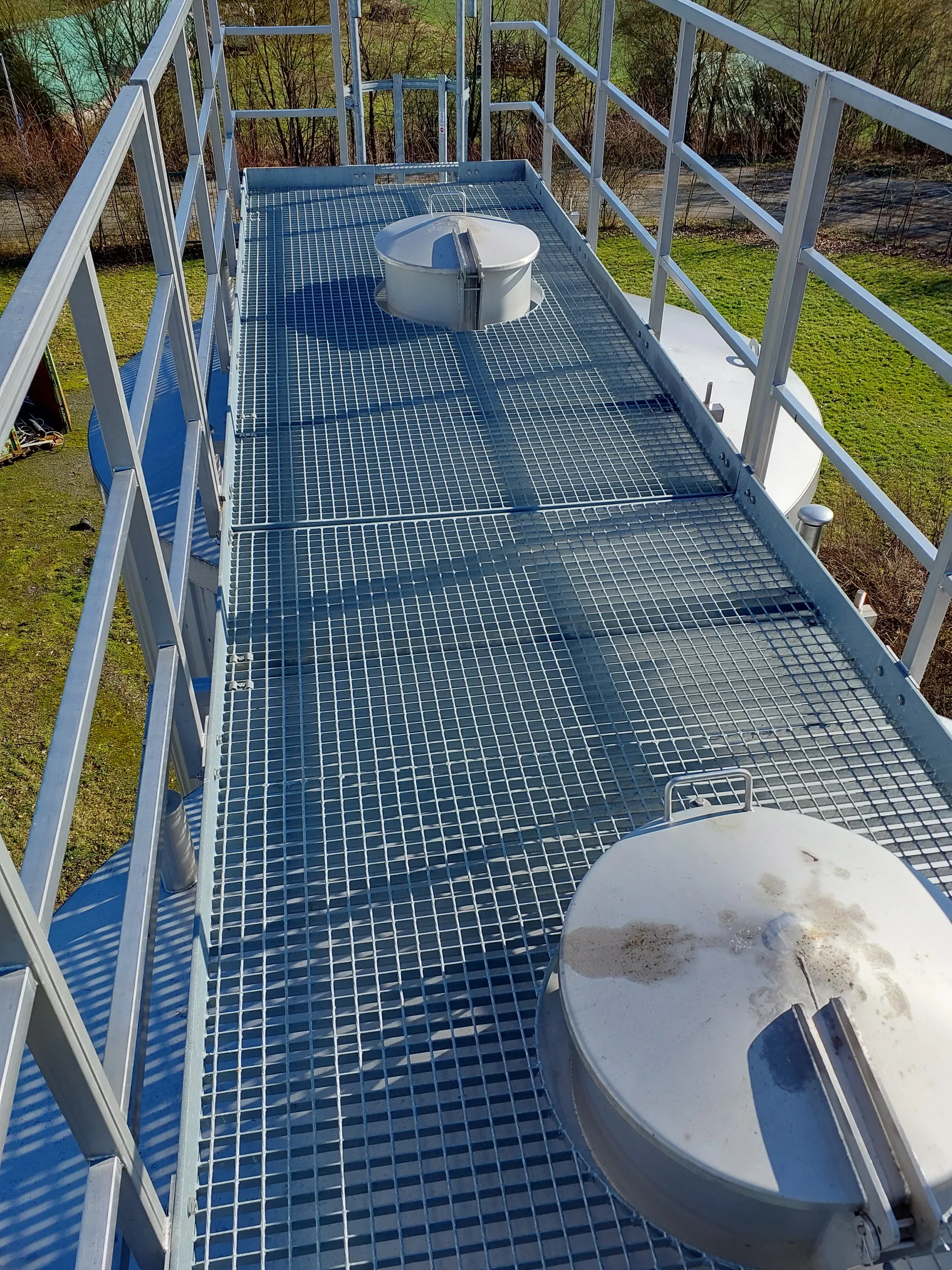 53700 Liter Brauwassertank mit Isolierung