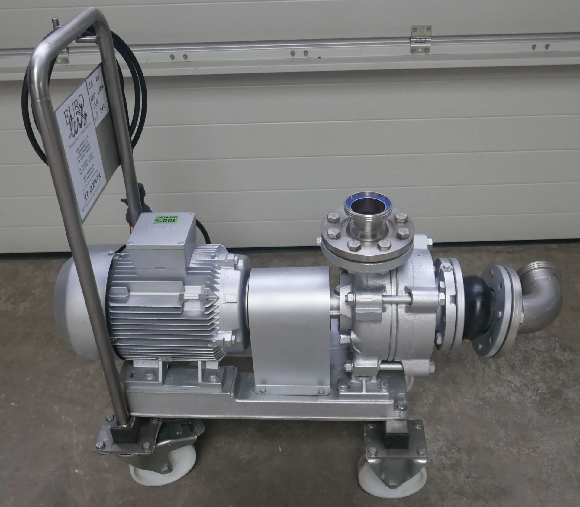 Rotary Piston Pump in V2A
